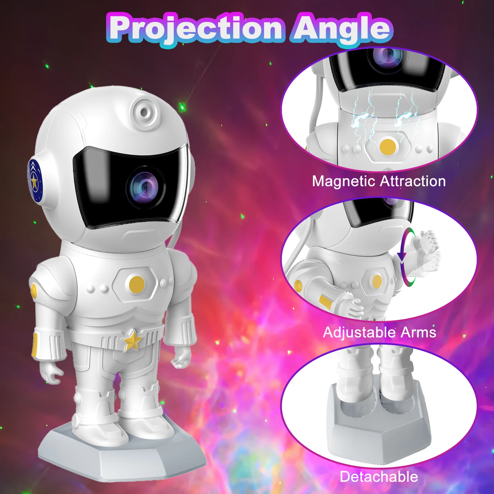 New Astronaut Starry Sky Night Light - Image 3
