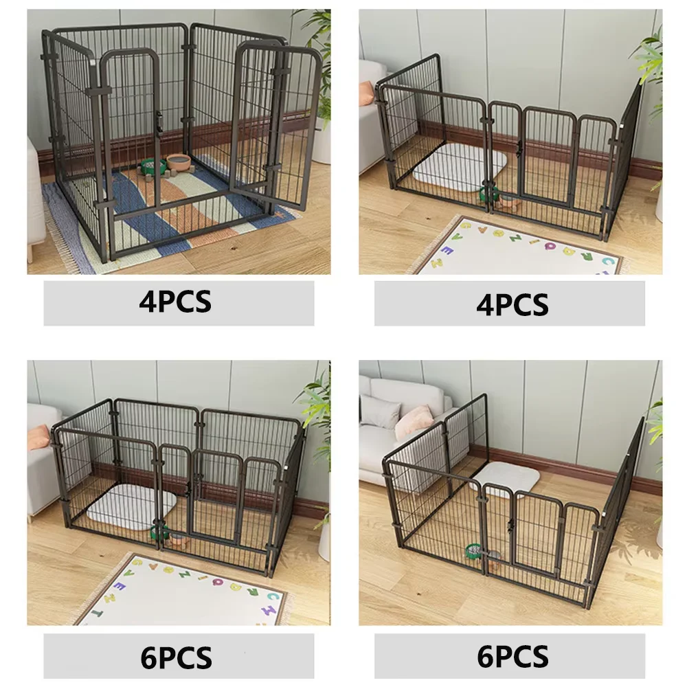 6 Panels Dog Fence Playpen - Image 5
