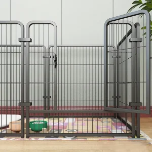 6 Panels Dog Fence Playpen - Thumbnail Image 4