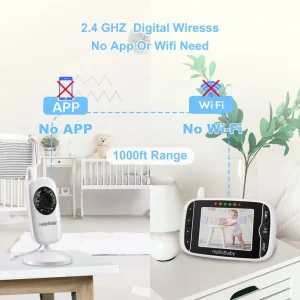 Hello Baby Video Baby Monitor with Camera - Thumbnail Image 5