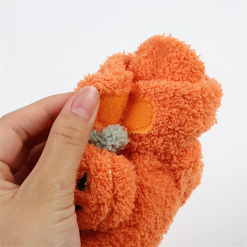 Cute Infant Halloween Pumpkin Booties - Image 4