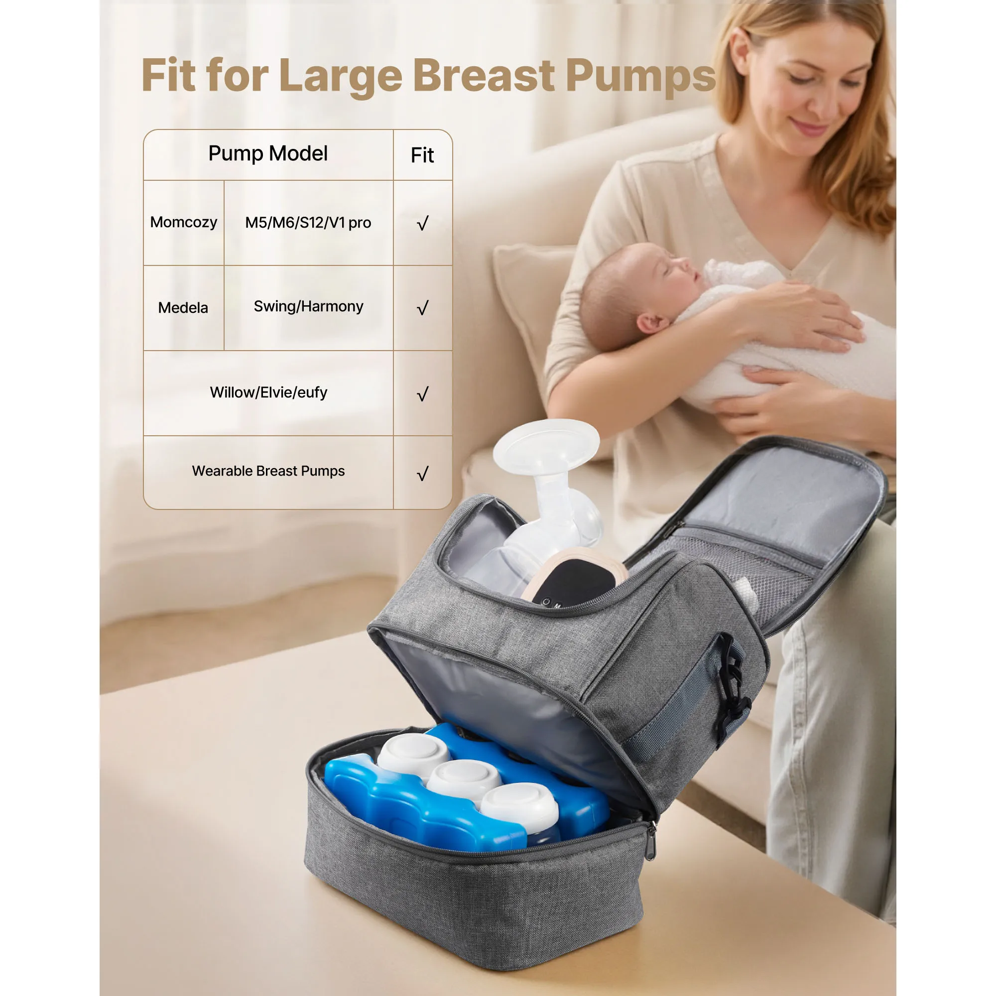 SucceBuy Breast Pump Bag - Image 3