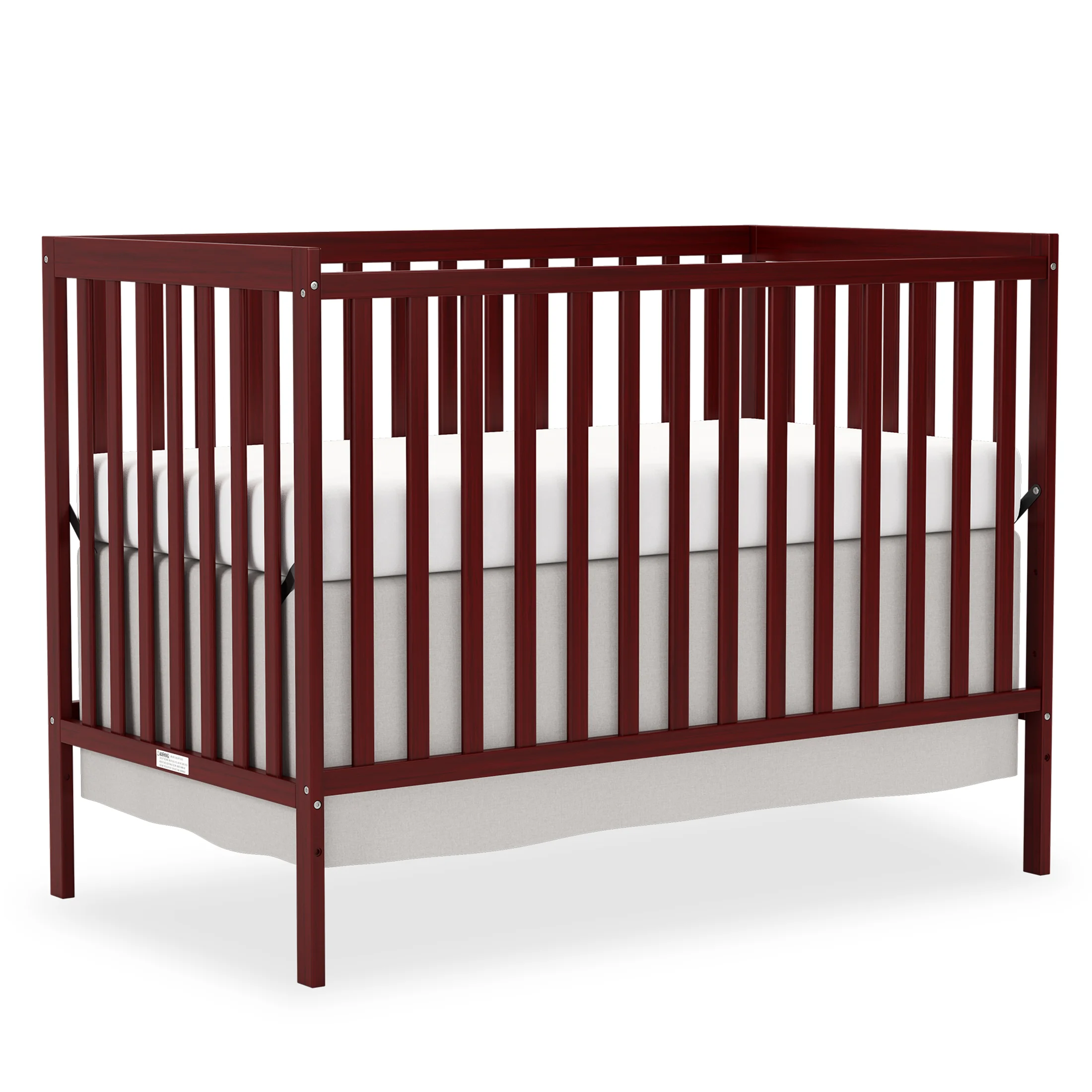 5-in-1 Convertible Baby Crib, Wooden Nursery Crib - Image 2