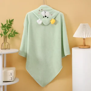 New Coral Fleece Bath Towel for Infants and Children - Thumbnail Image 11
