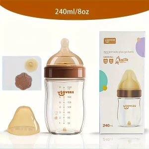 4oz,8oz High Borosilicate Glass Baby Bottles - Thumbnail Image 11