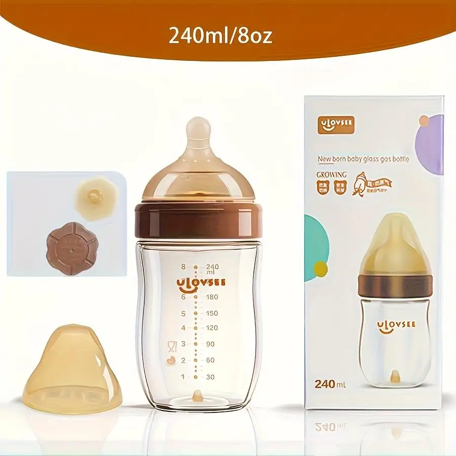 4oz,8oz High Borosilicate Glass Baby Bottles - Image 11