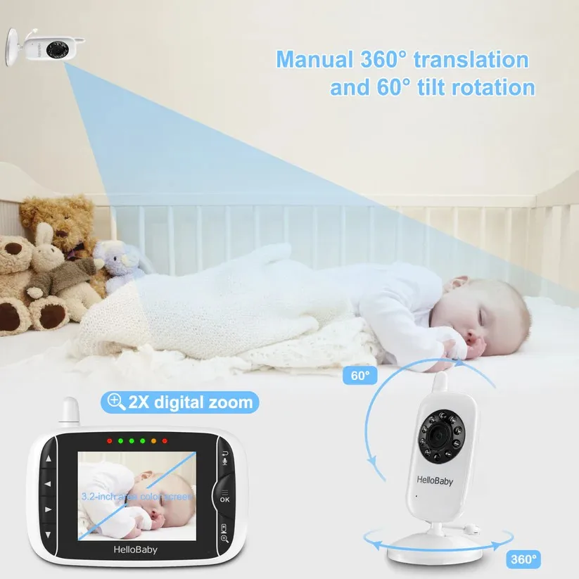 Hello Baby Video Baby Monitor with Camera - Image 7