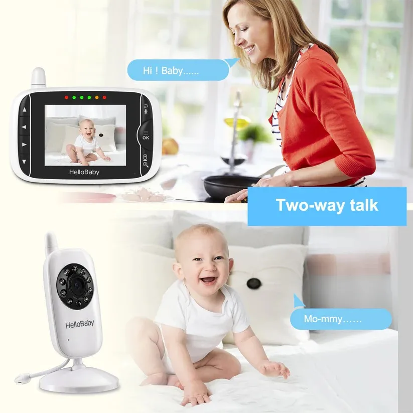 Hello Baby Video Baby Monitor with Camera - Image 3